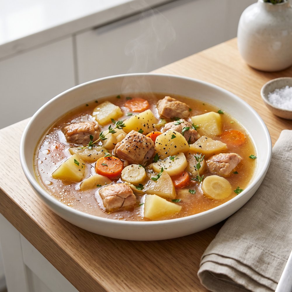Weeknight Chicken and Apple Stew