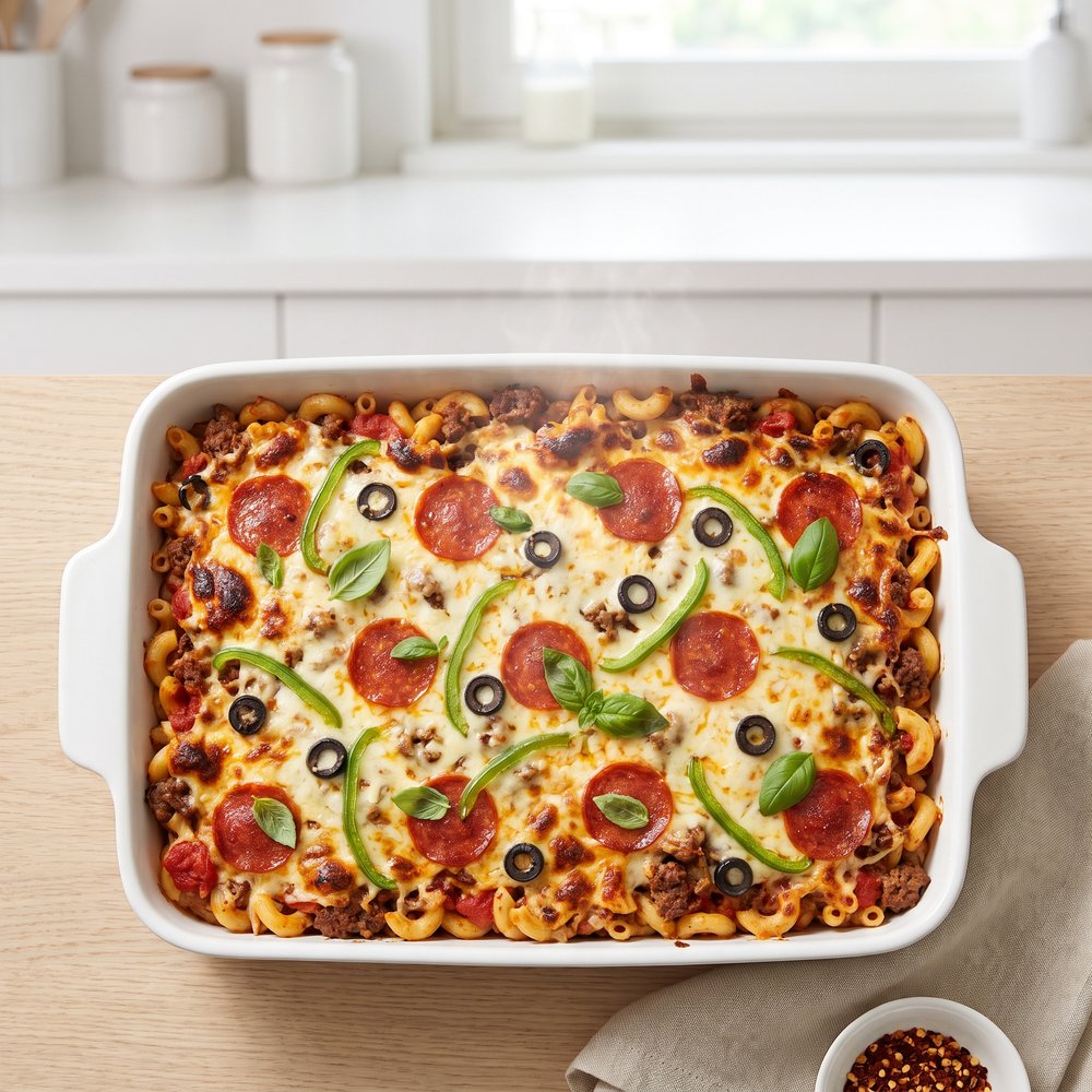 Kid's Favorite Pizza Casserole