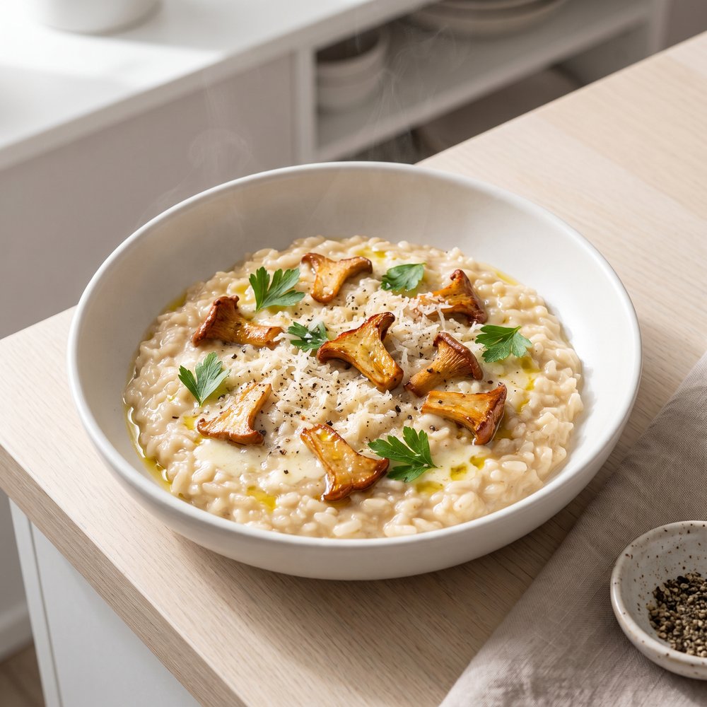 Chanterelle Risotto