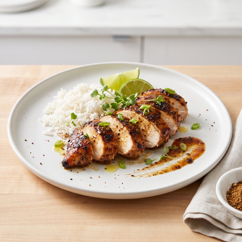 Party in Yo' Mouth 10-Minute Pressure Cooker Jerk Chicken Breasts