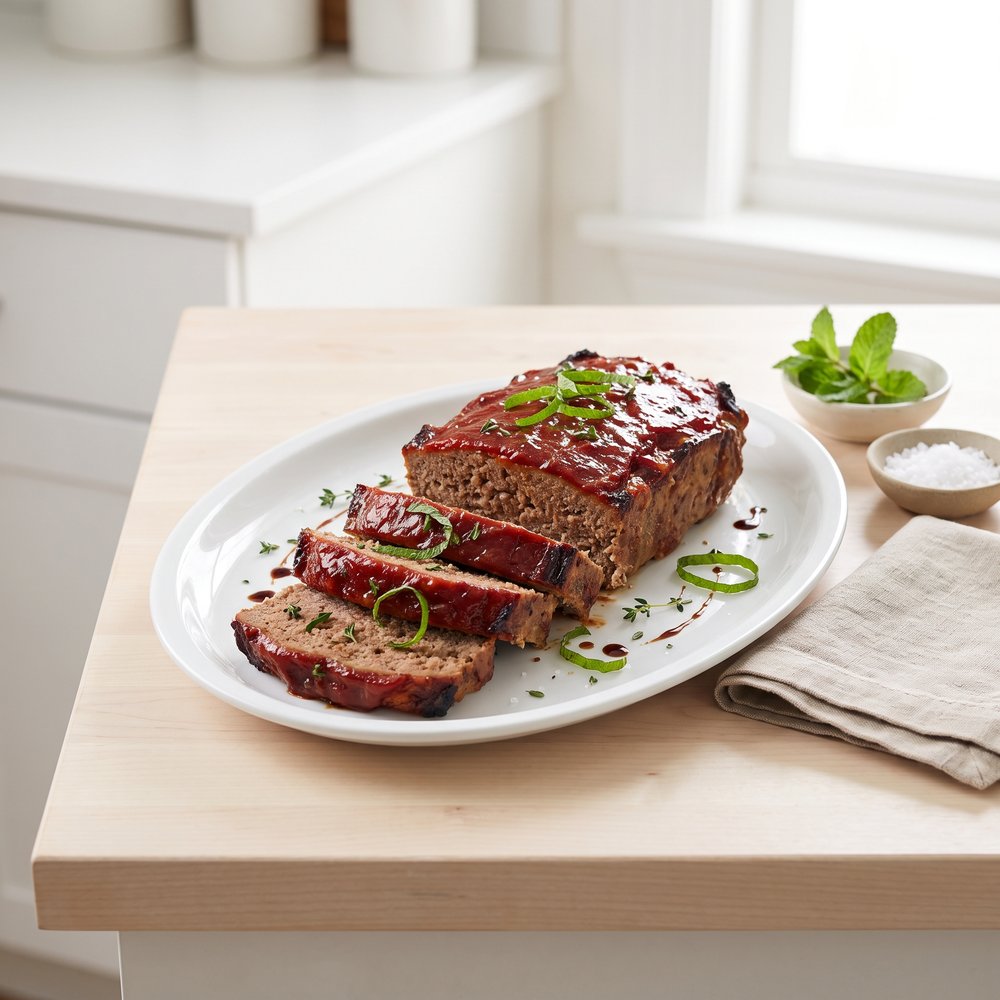 Herbed Mediterranean Lamb Meatloaf