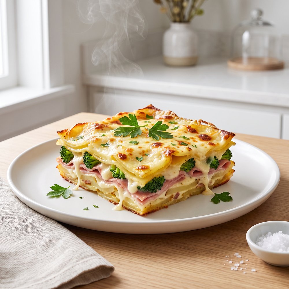 Creamy Potato Layered Bake