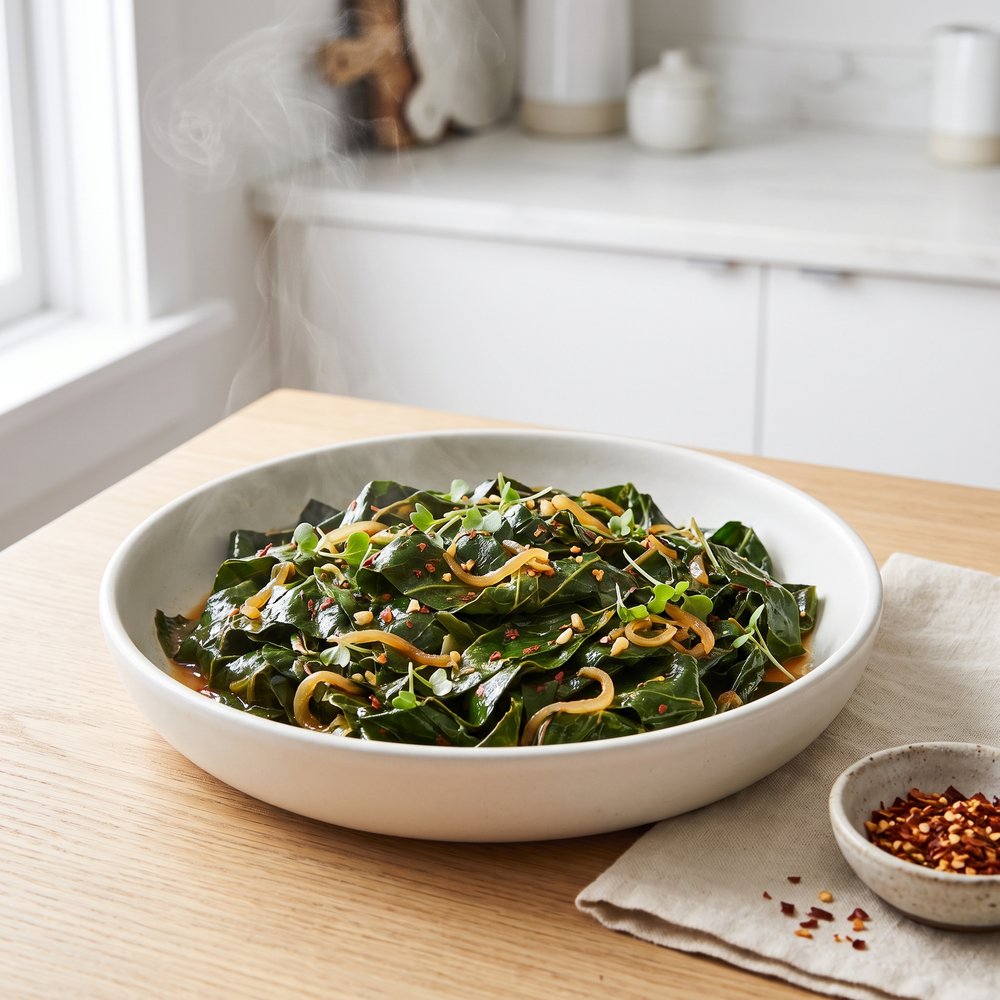 Billy's Favorite Smoky Collard Greens
