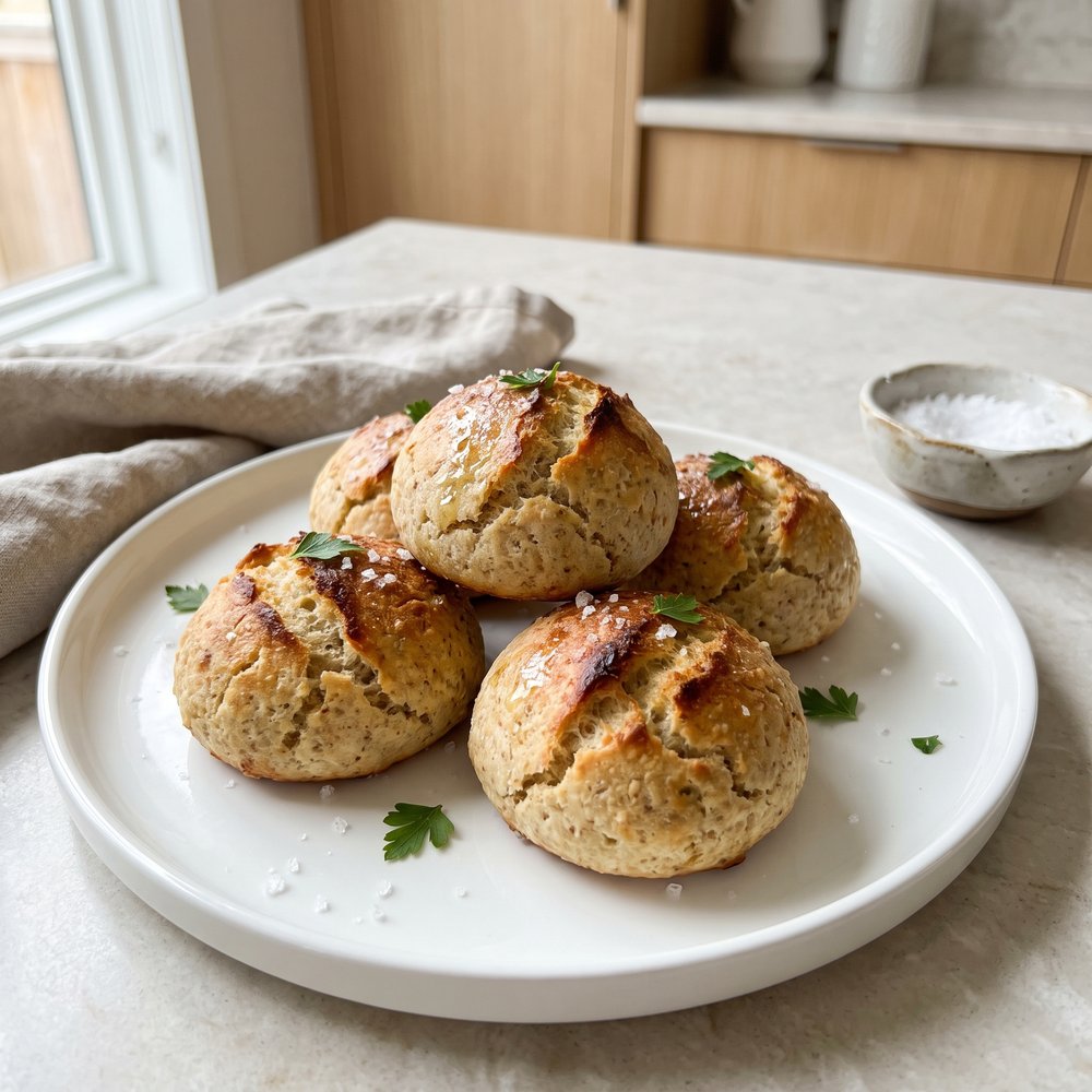 Matzo Meal Passover Dinner Rolls