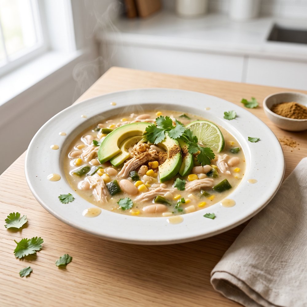 Simple White Chicken Chili