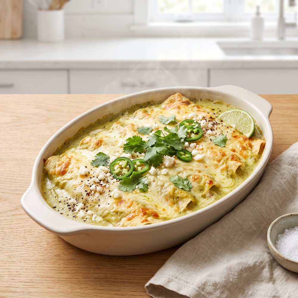 Poblano Chile Enchiladas
