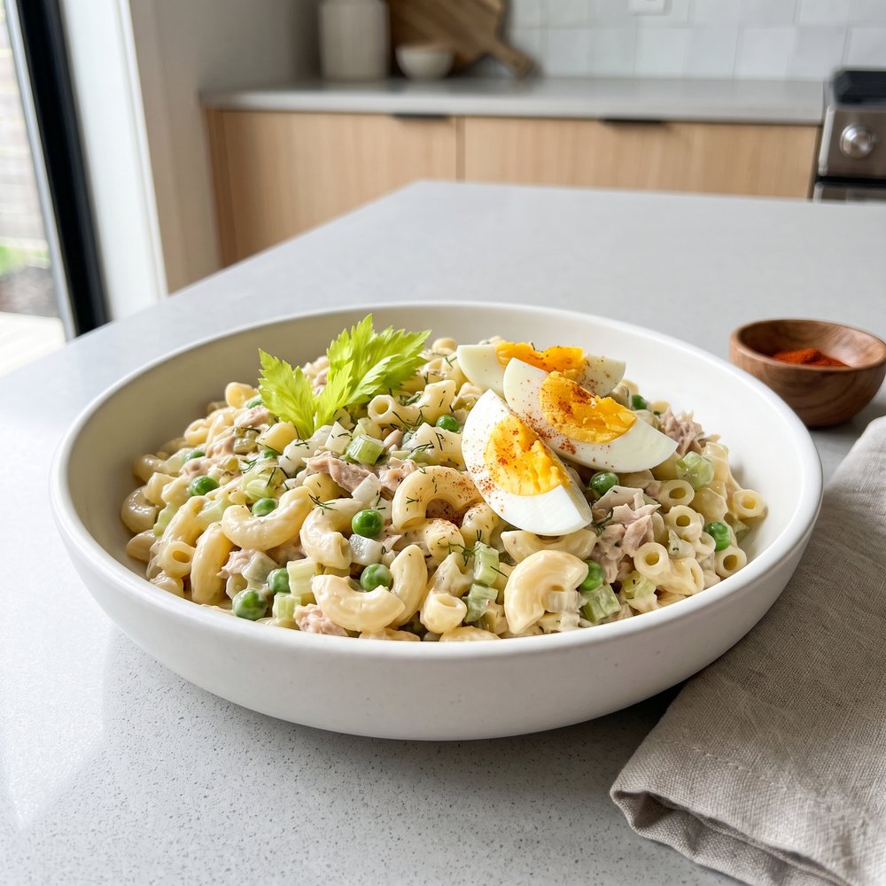 Creamy Tuna Pasta Salad