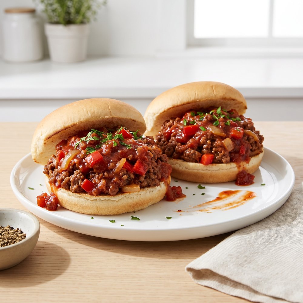 Emily's Signature Sloppy Joe Sandwiches