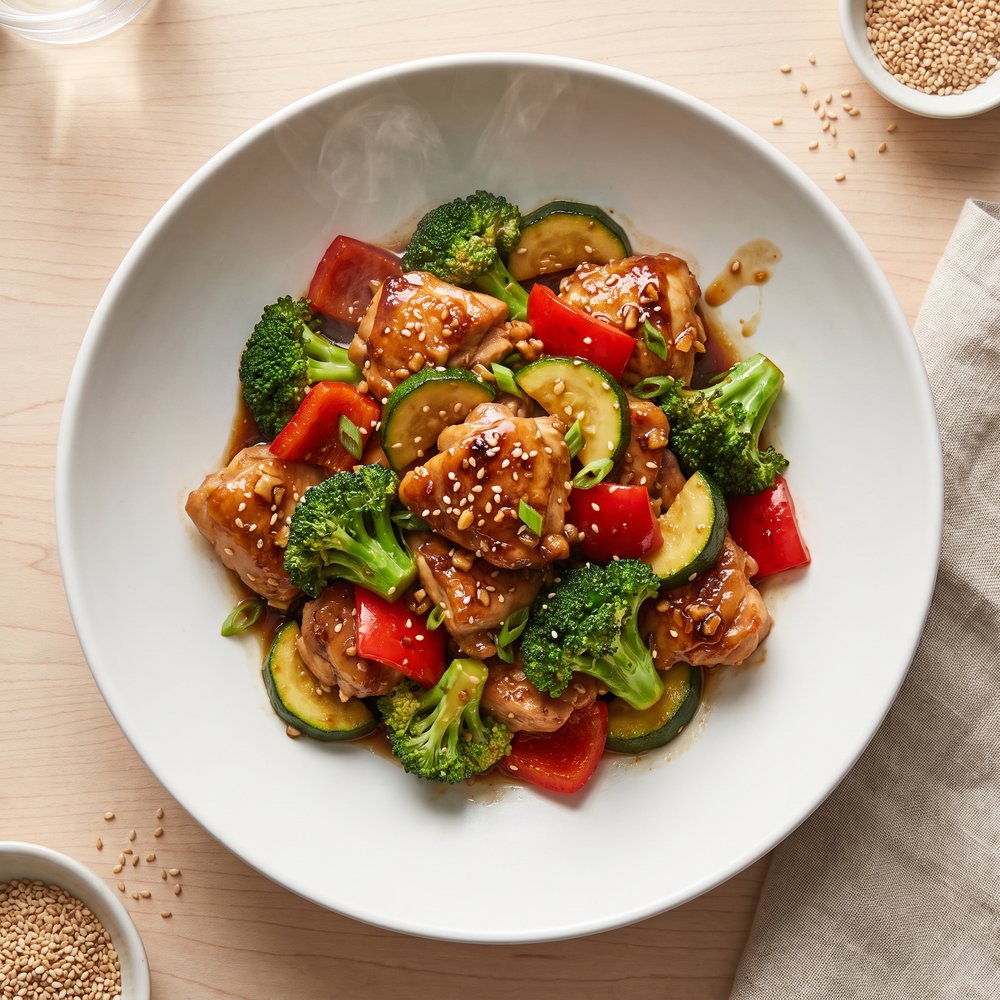 Stir-Fry Chicken and Vegetables