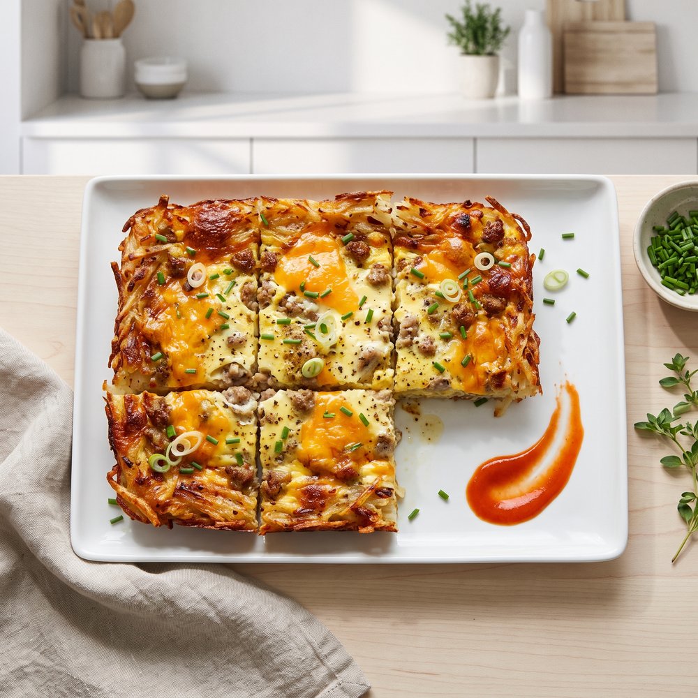 Holiday-Saver Breakfast Egg and Sausage Casserole