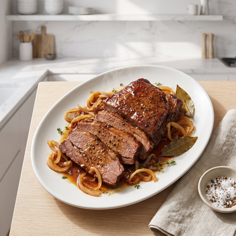 Braised Beer Brisket