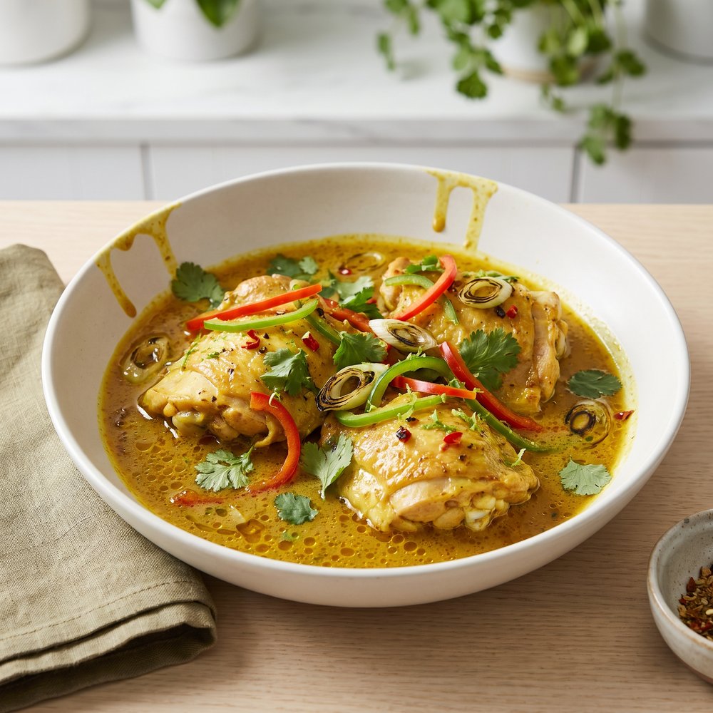 Coconut Chicken Thigh Curry
