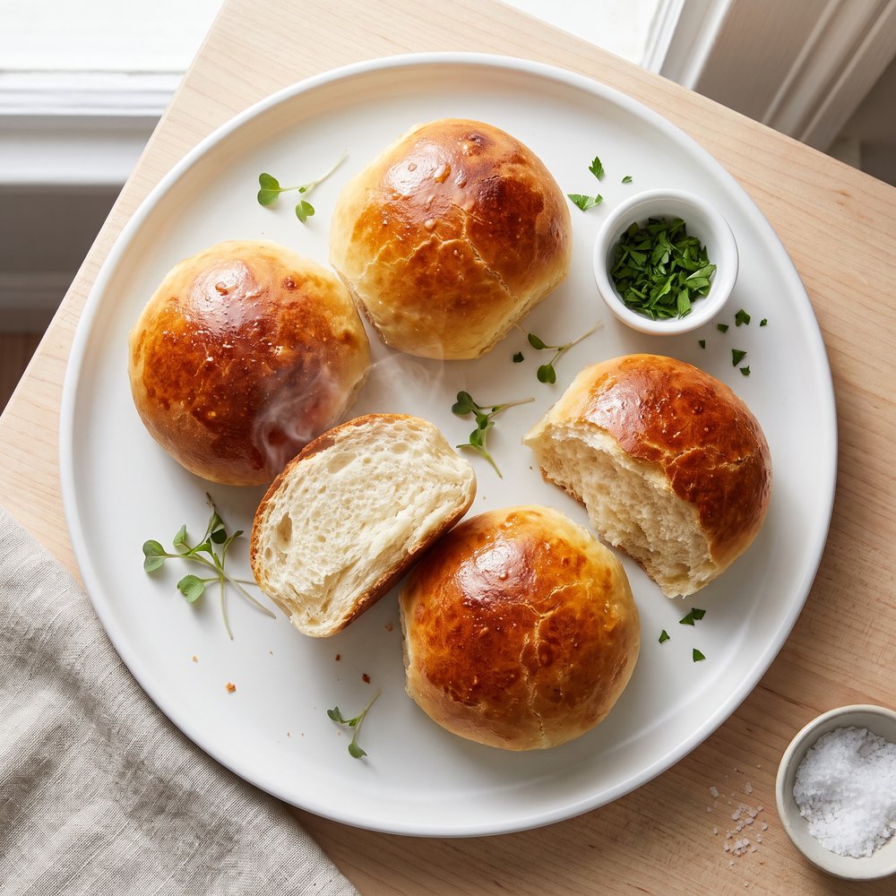 Pogacha-Style Soft Chewy Balkan Bread