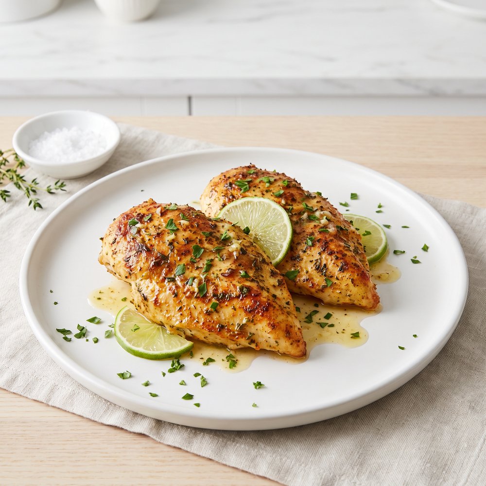 Chili-Lime Garlic Chicken Breasts