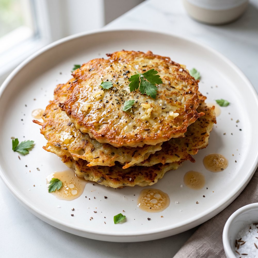 Bramboráčky (Czech Potato Pancakes)