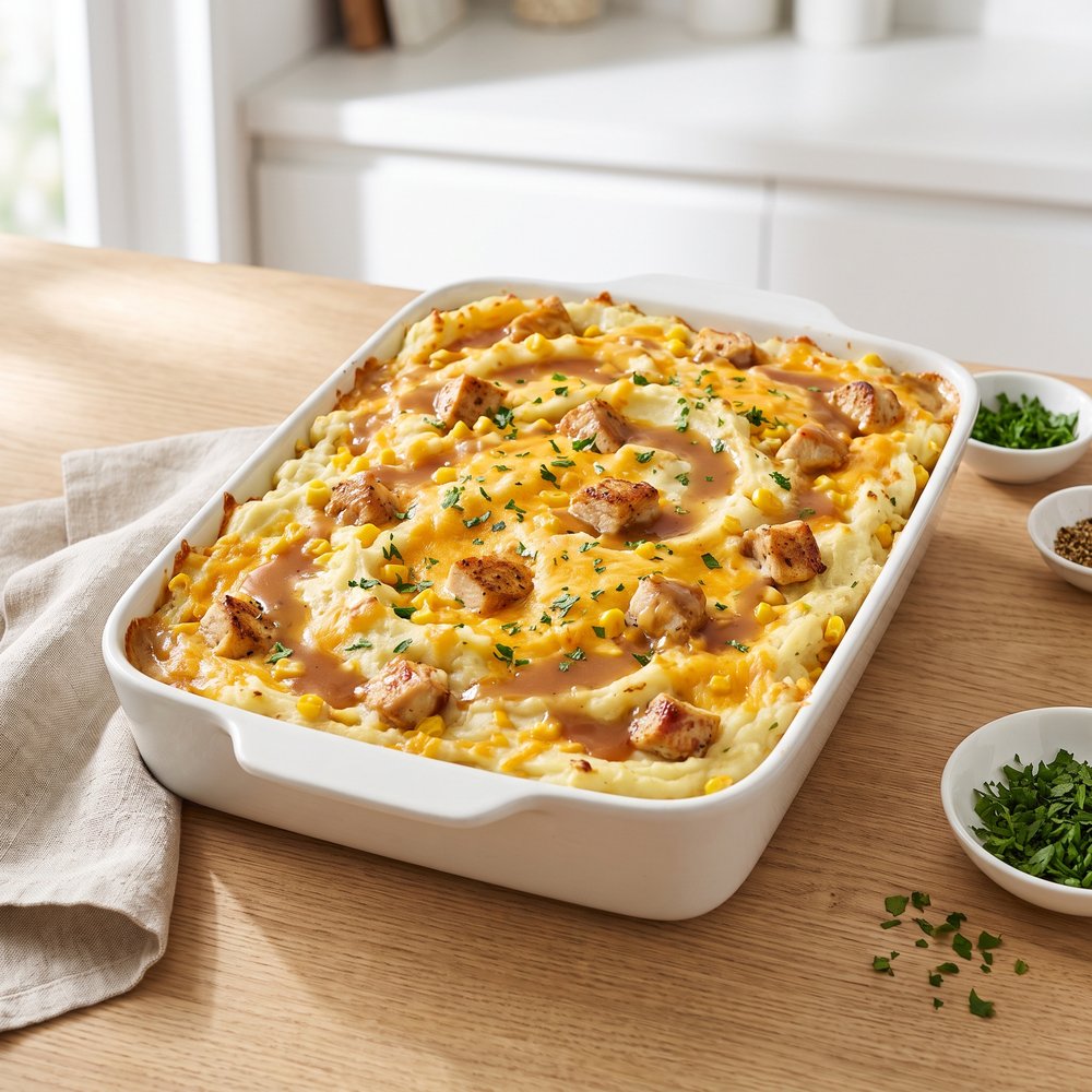 Homestyle KFC-Inspired Bowl Casserole