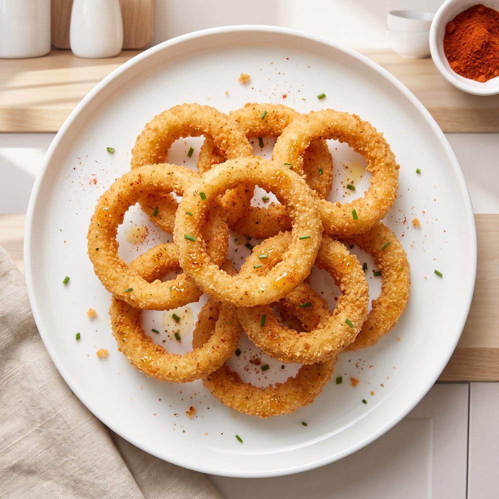 Crispy Air-Fried Onion Rings