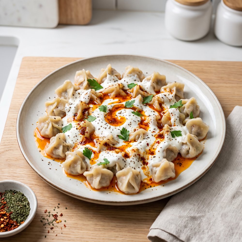 From-Scratch Manti (Classic Turkish Beef Dumplings)
