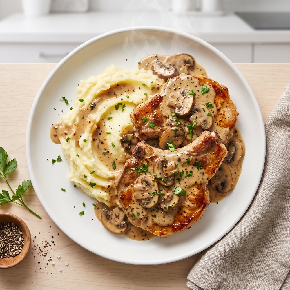 Smothered Pork Chops in the Oven