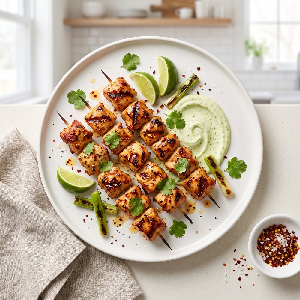 Chili-Lime Chicken Kebabs