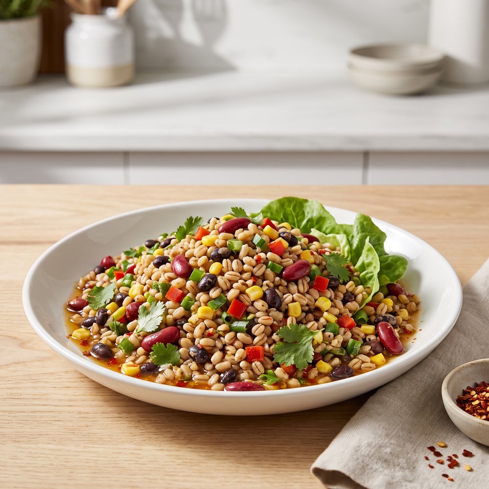 Kerry's Hearty Bean and Grain Salad