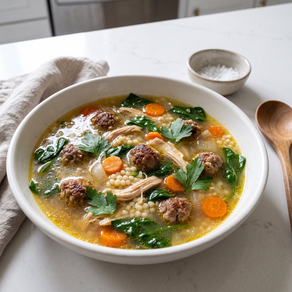Festive Italian Wedding Soup