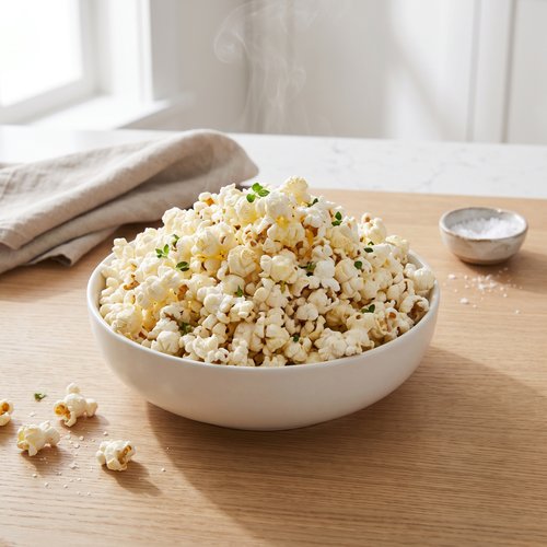 Brown-Bag Microwave Popcorn