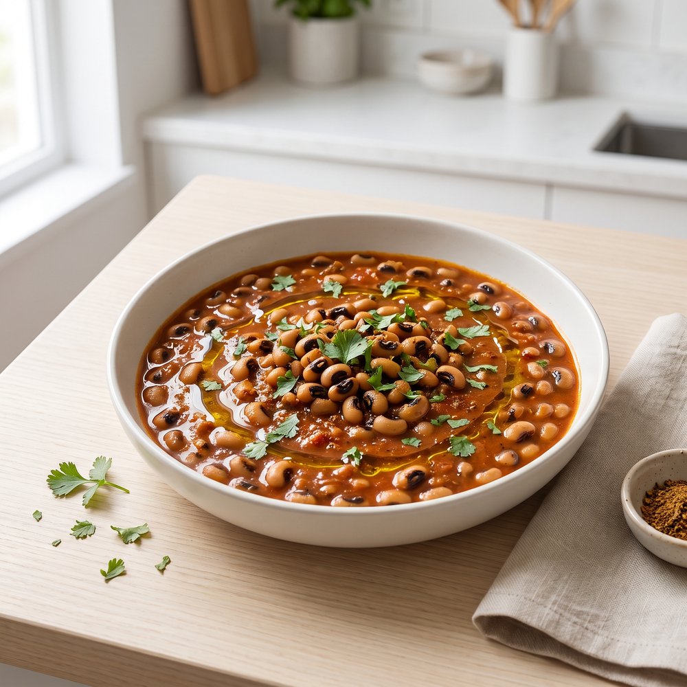 Moroccan-Style Black-Eyed Peas