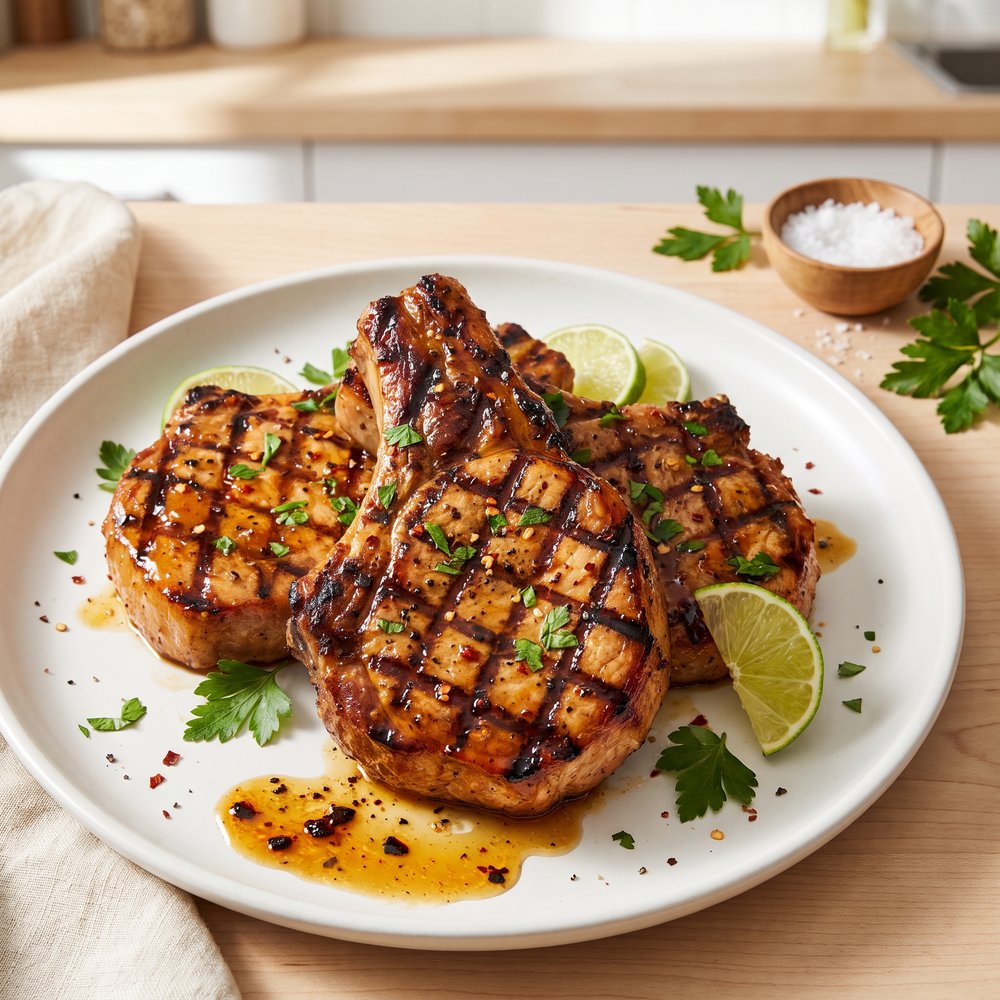 Bada Bing Pork Chops