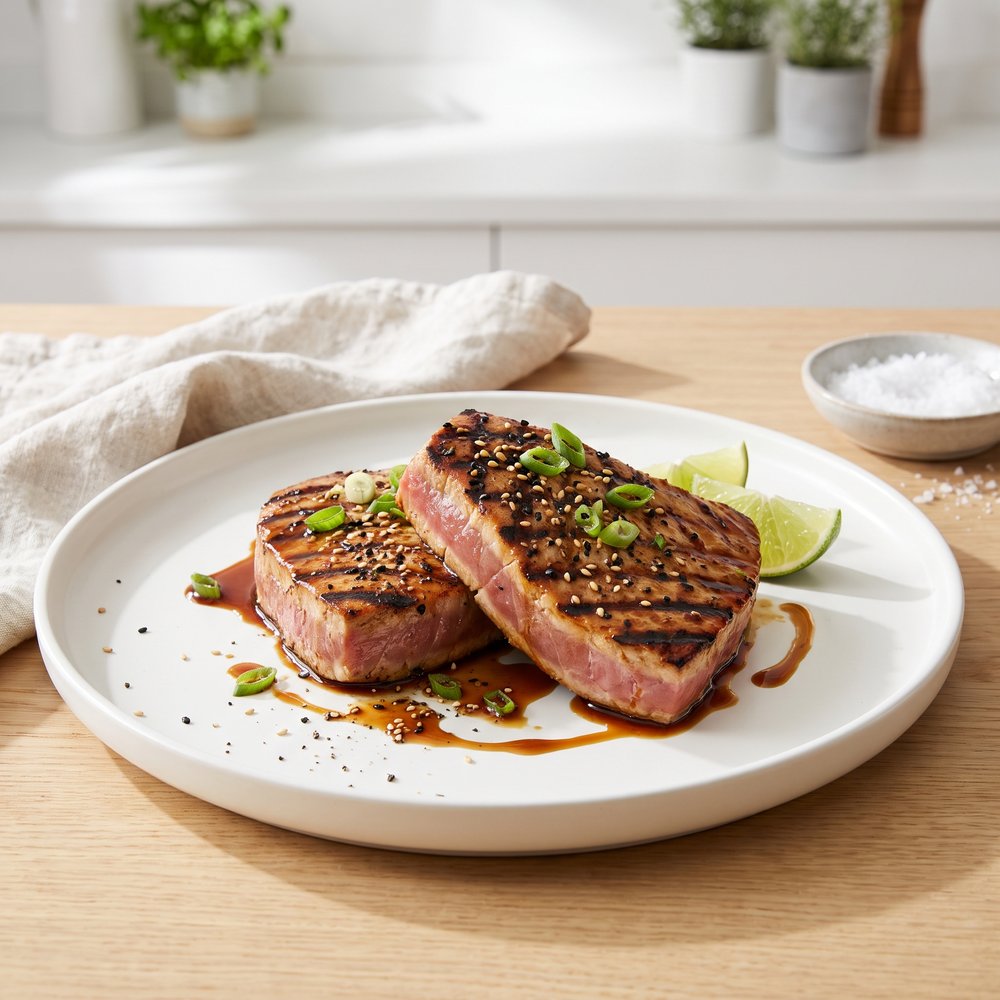 Marinated Grilled Tuna Steaks
