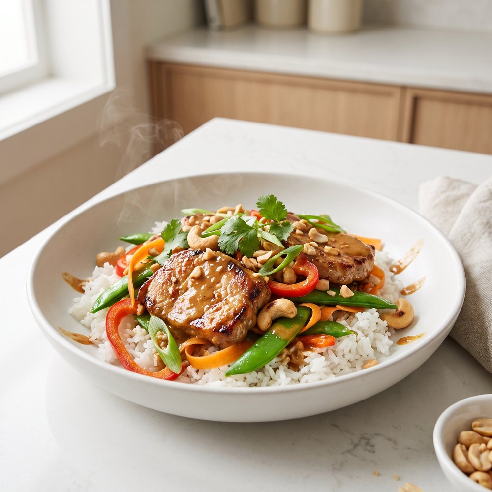 Pork in Peanut Sauce