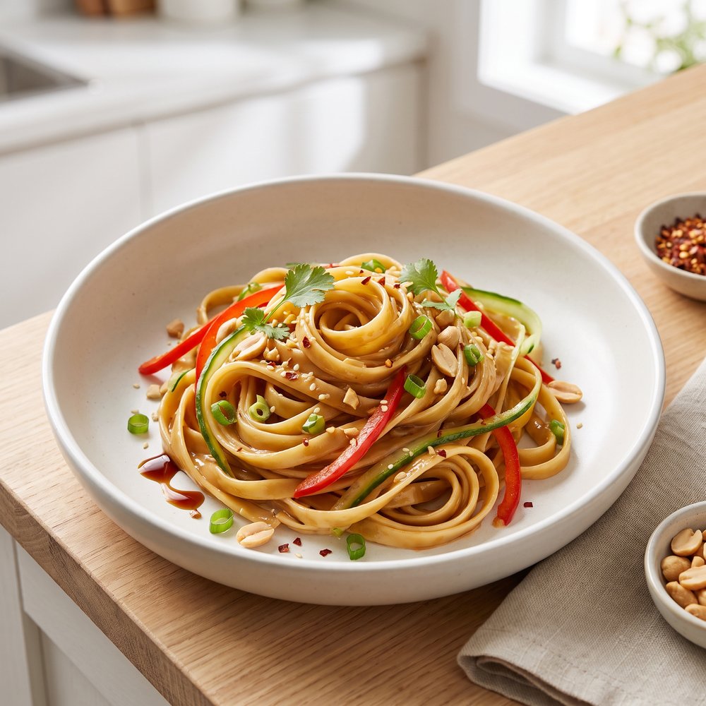 Chilled Chinese-Style Noodle Salad