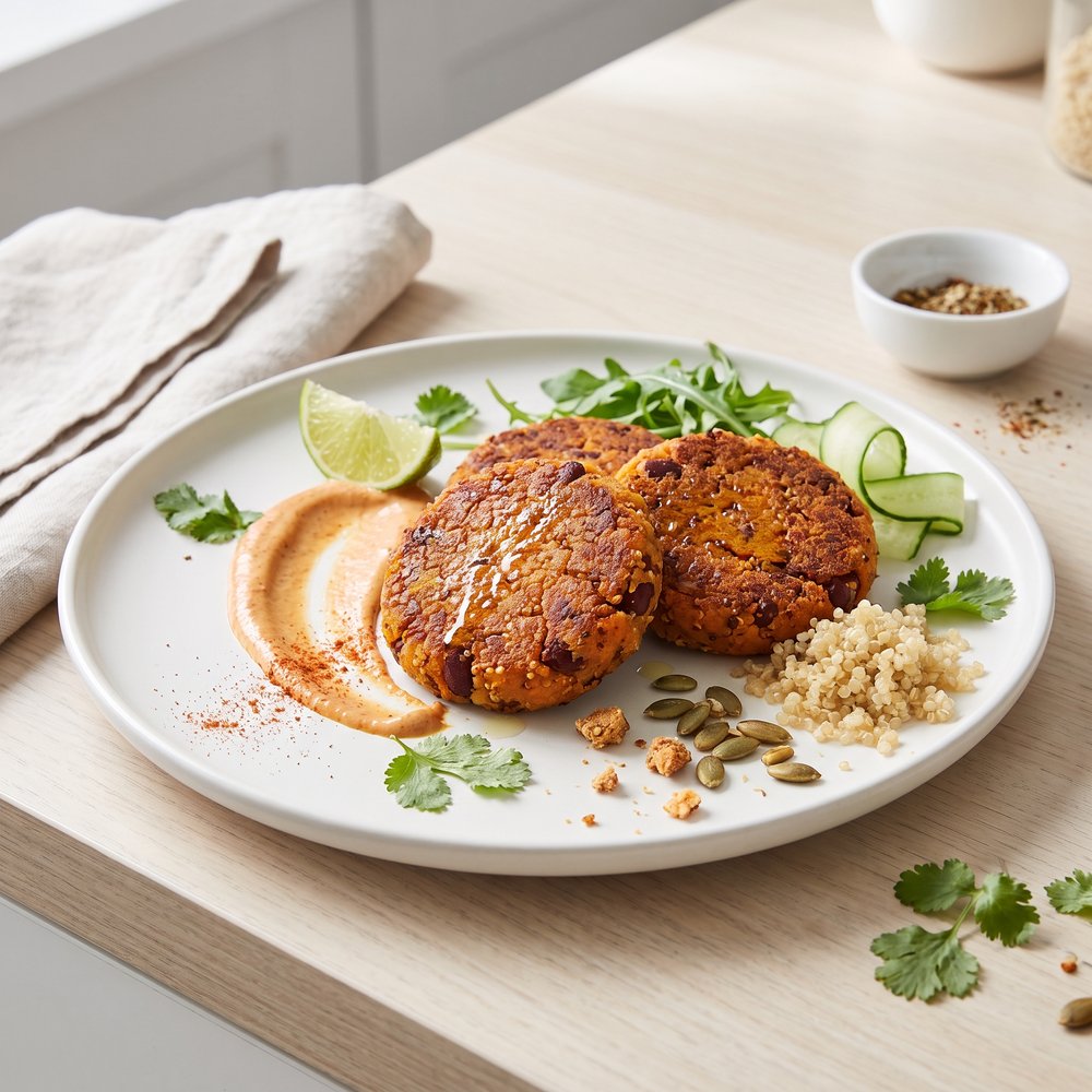 Simple Plant-Based Burger Patties