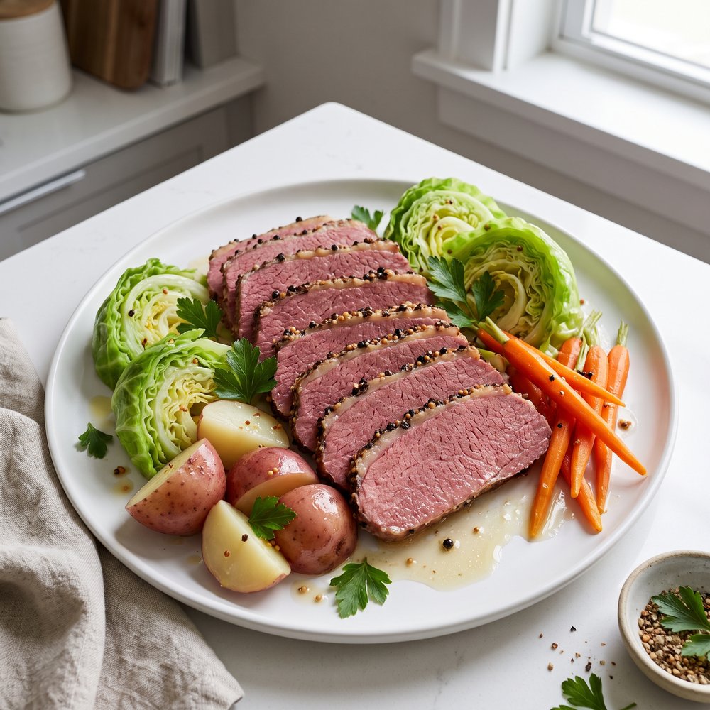 Crock-Pot Corned Beef with Cabbage