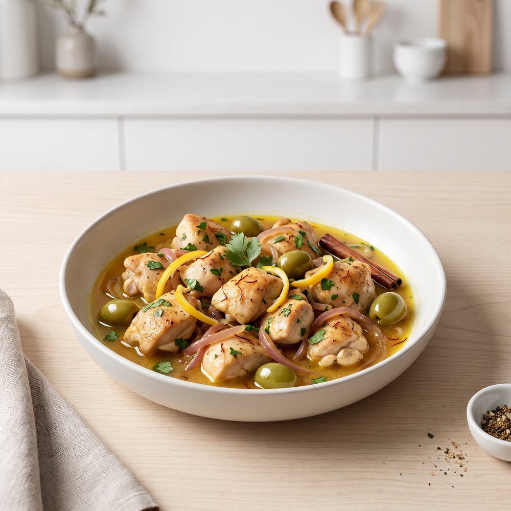 Instant Pot Moroccan Chicken Tagine