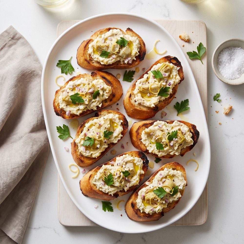 Artichoke Bruschetta
