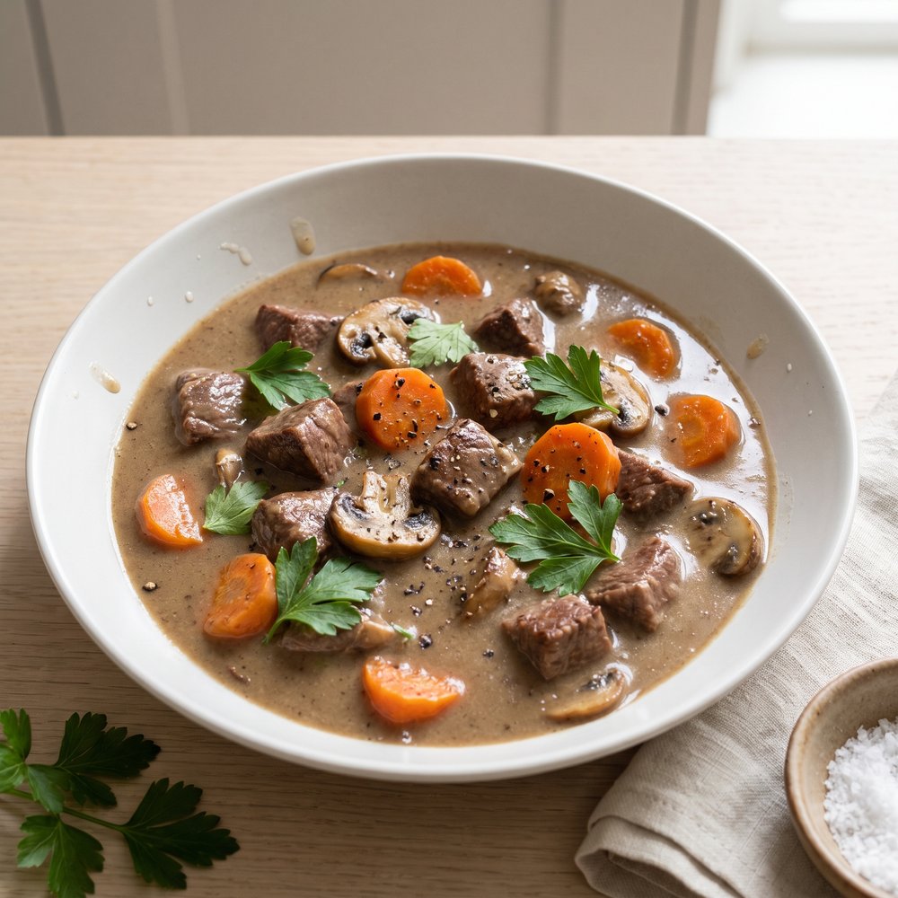 Easy Slow Cooker Venison Stew