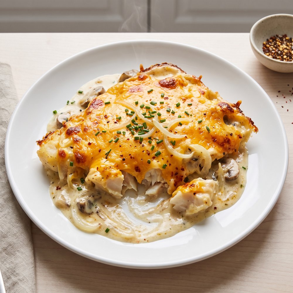 Haddock Bubbly Bake