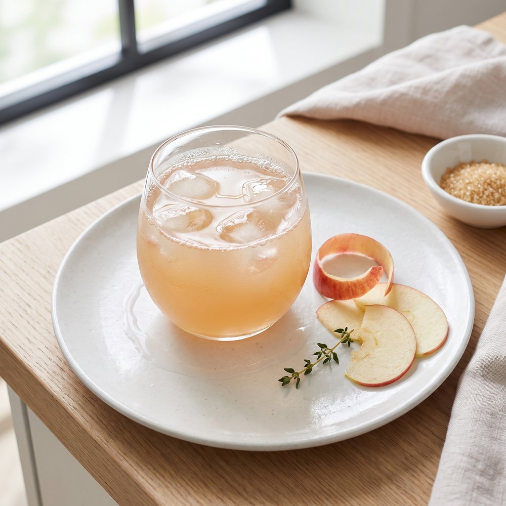 From-Scratch Red Apple Juice