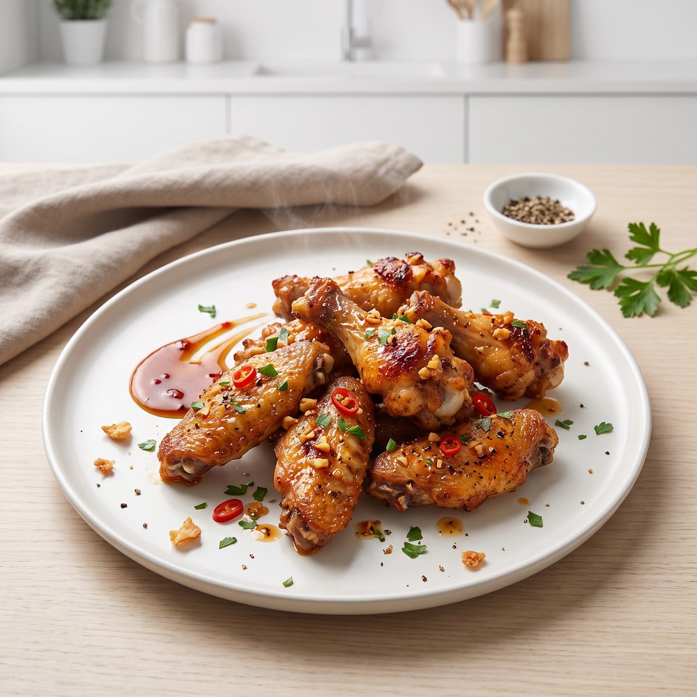 Oven-Roasted Chicken Wings