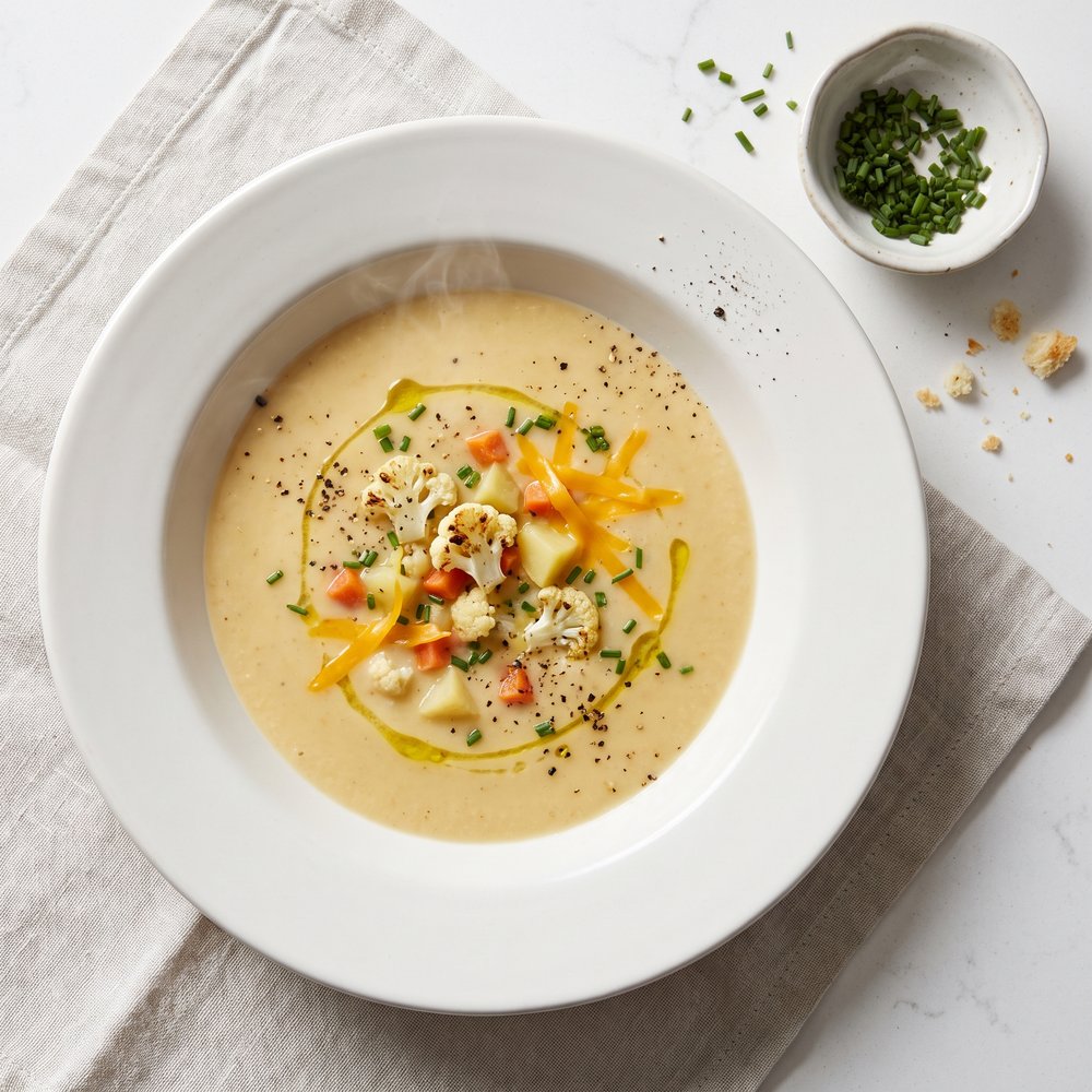 Cauliflower-Cheese Soup