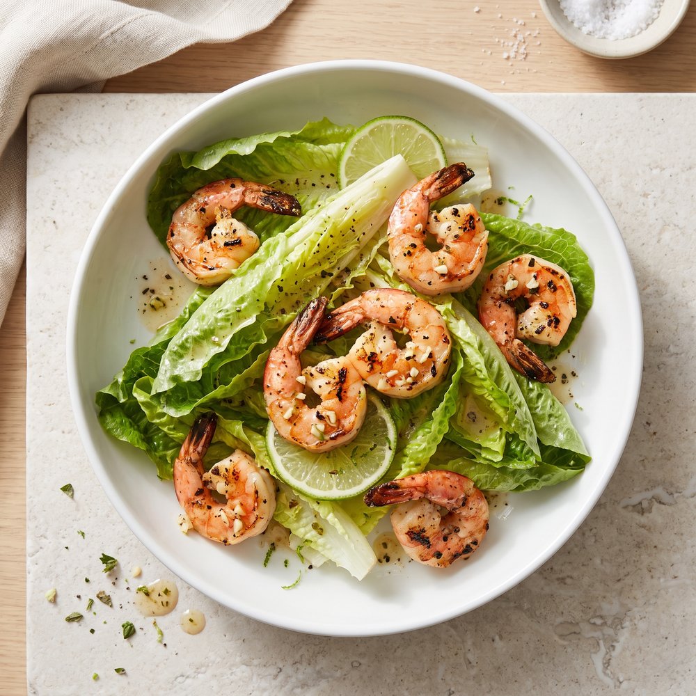 Italian Grilled Shrimp Salad
