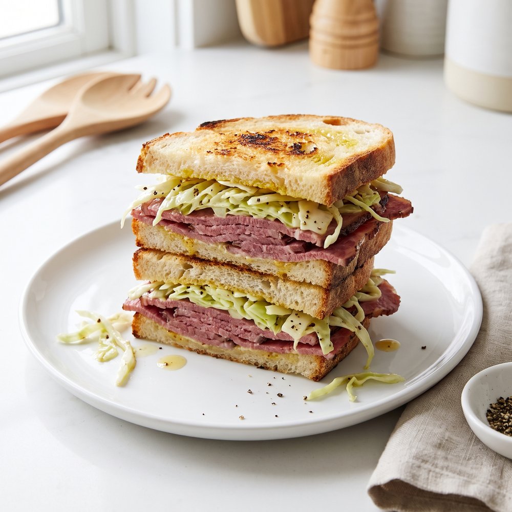 Saint Paddy's Day Irish Deli Sandwich