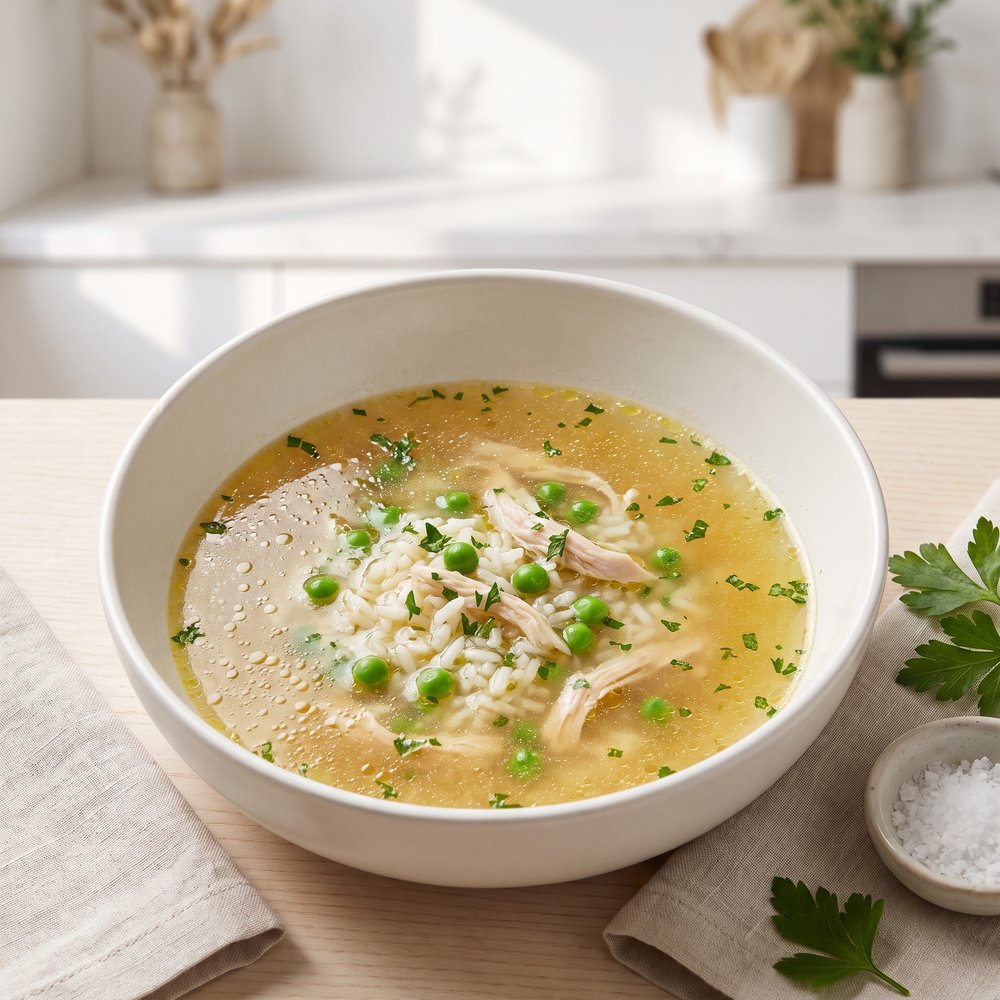 Classic Chicken and Rice Soup