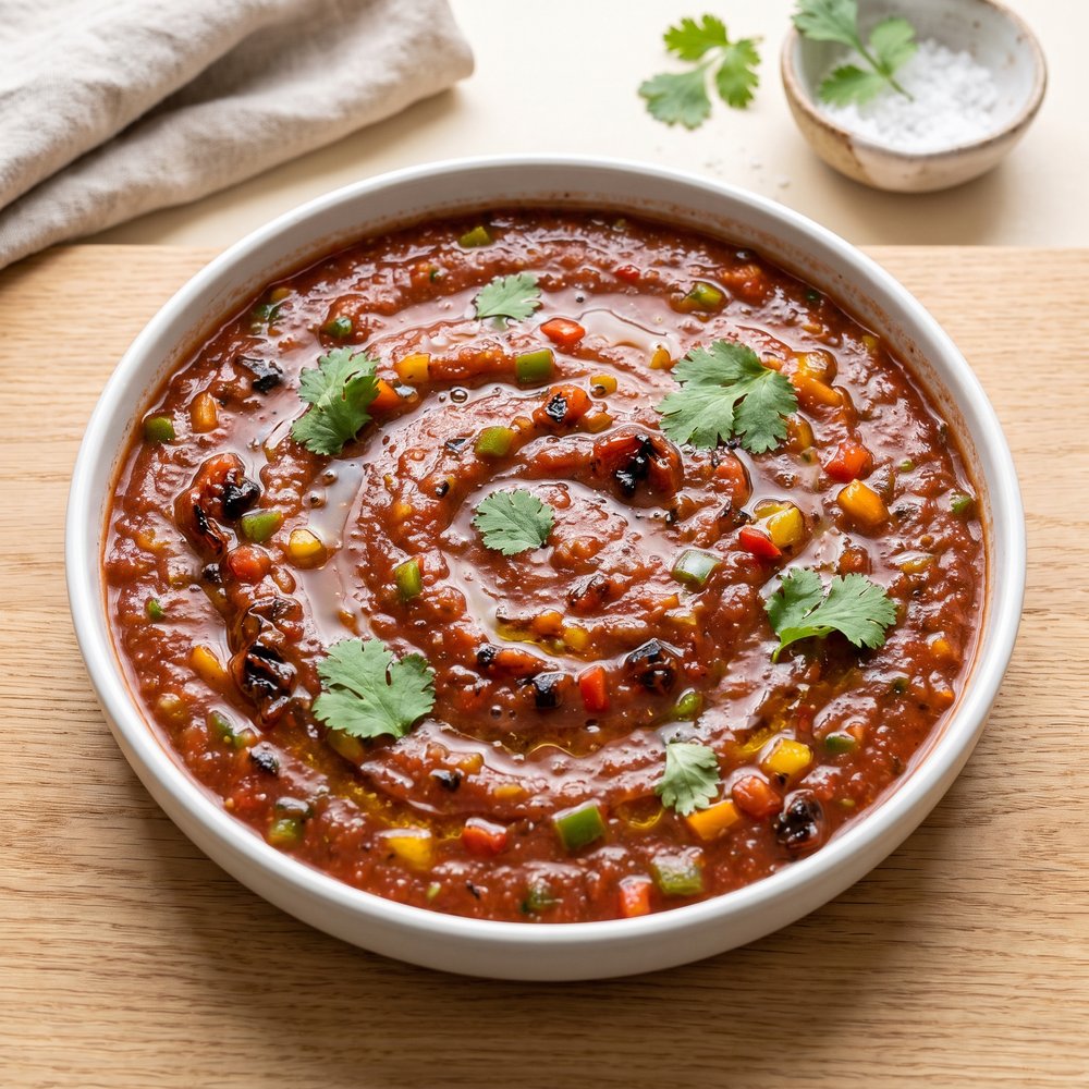 Fire-Kissed Smoked Tomato Salsa