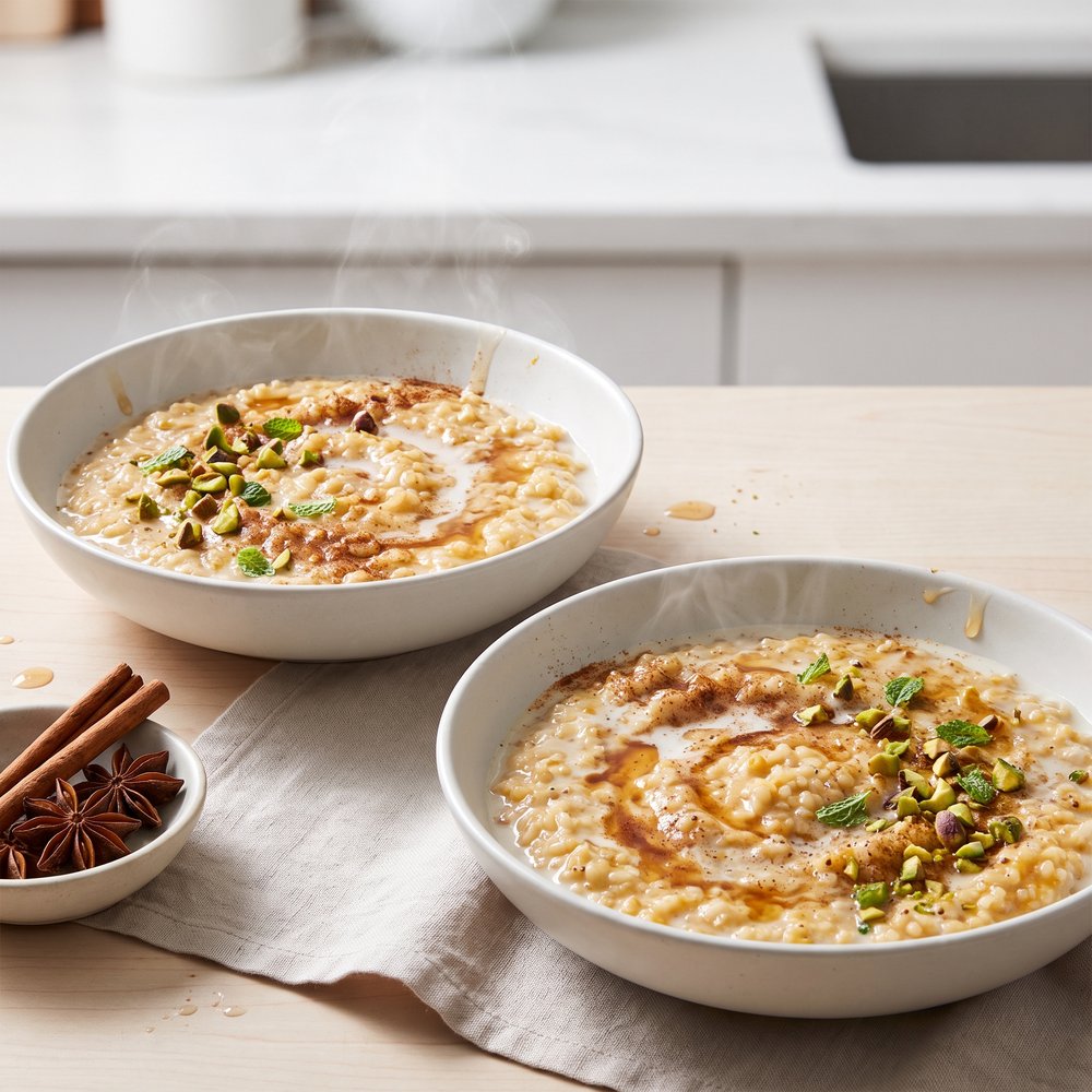 Quinoa and Brown Rice Morning Pudding