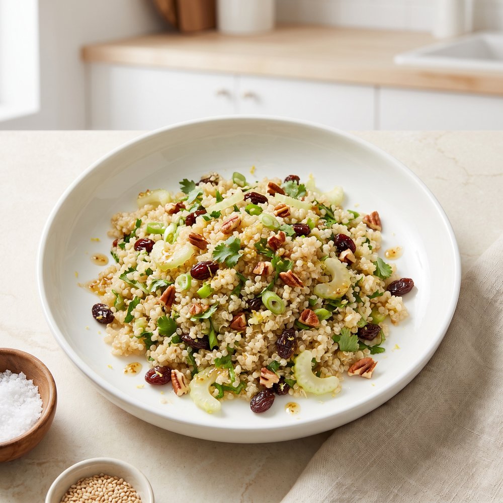 Quinoa Salad with Nuts and Dried Fruit