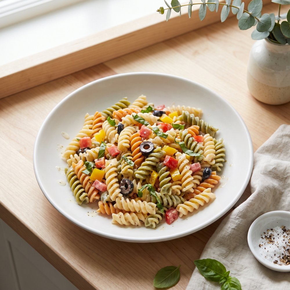 Tri-Color Italian Pasta Salad