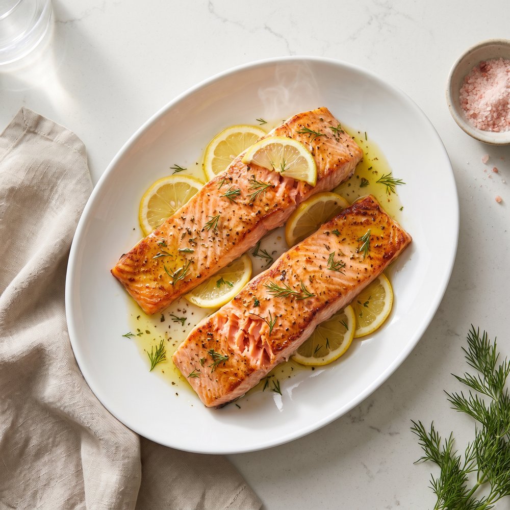 Simple Oven-Baked Salmon