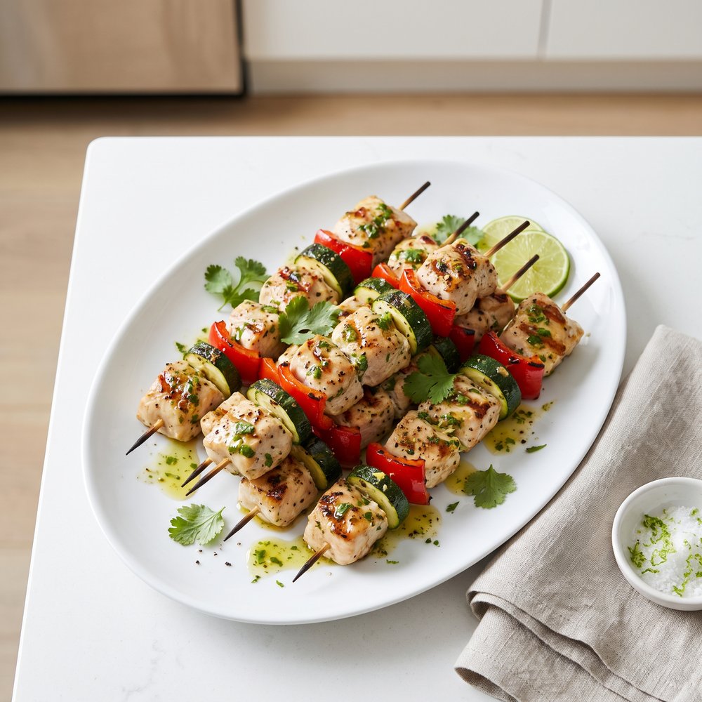Mexican-Style Chicken Skewers